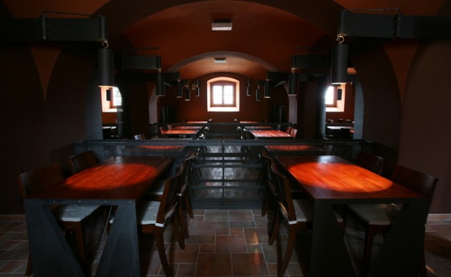 restaurace v zámku kunratice